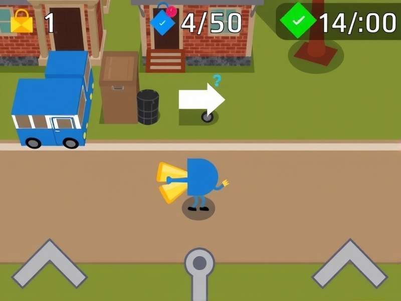 Mail Mover Sprint Game Screenshot
